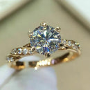 Aliança de Casamento em Zircônia