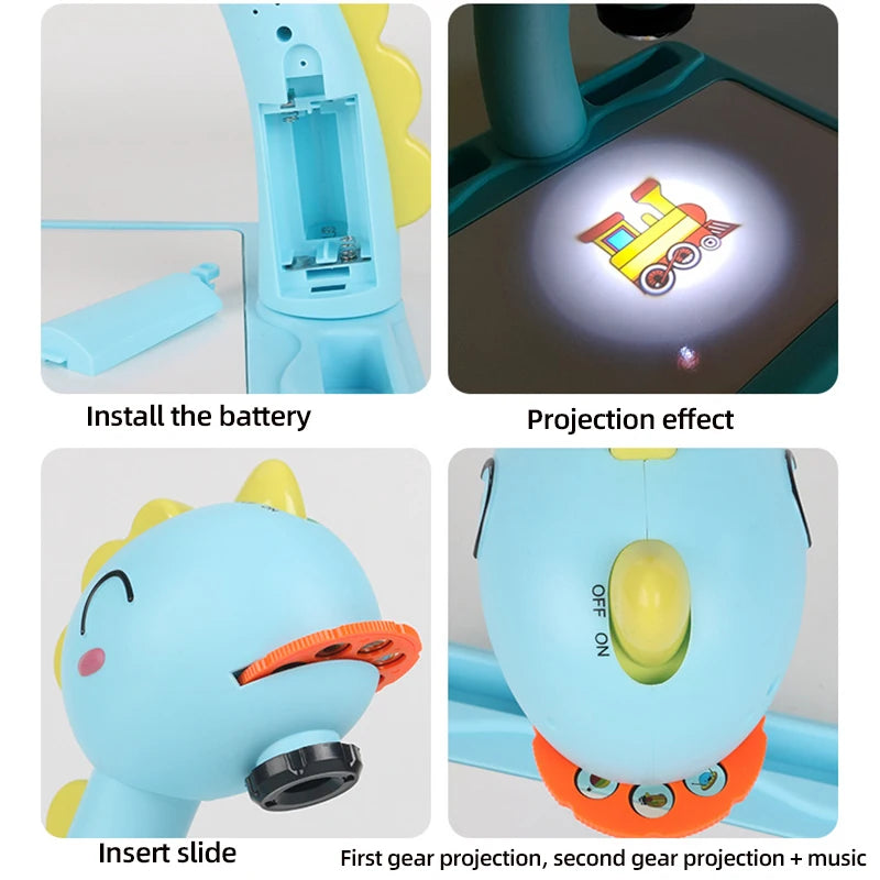 Table Kids-Mesa Criativa-Lousa Mágica Para Educação Infantil