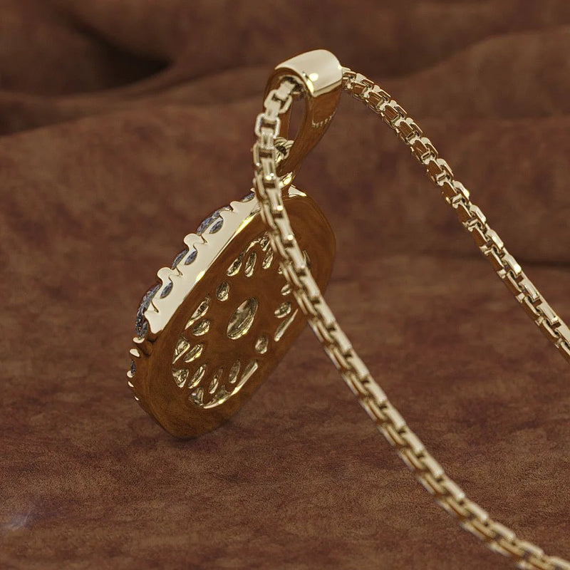 Gargantilha em Diamante 18K Rose Gold