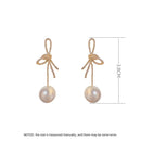 Brinco Laço e Pérola