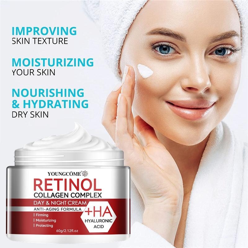 Creme Facial Retinol e Colágeno Skin Care