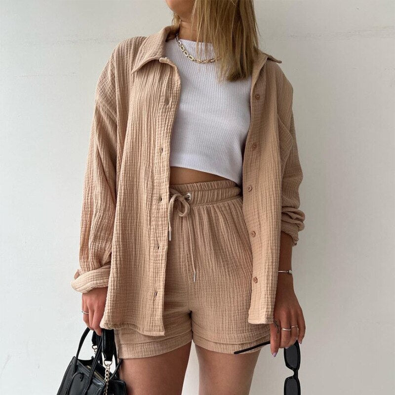 Conjunto 2 peças Camisa e Shorts
