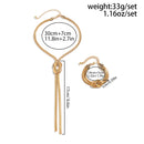 Conjunto 2Pcs Vintage Goth