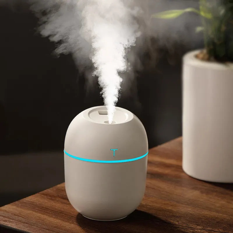 Aromatizante e Umidificador Portátil  Usb Led