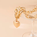 Colar Argola Coração