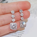 Brincos Três Pontas Zircônia