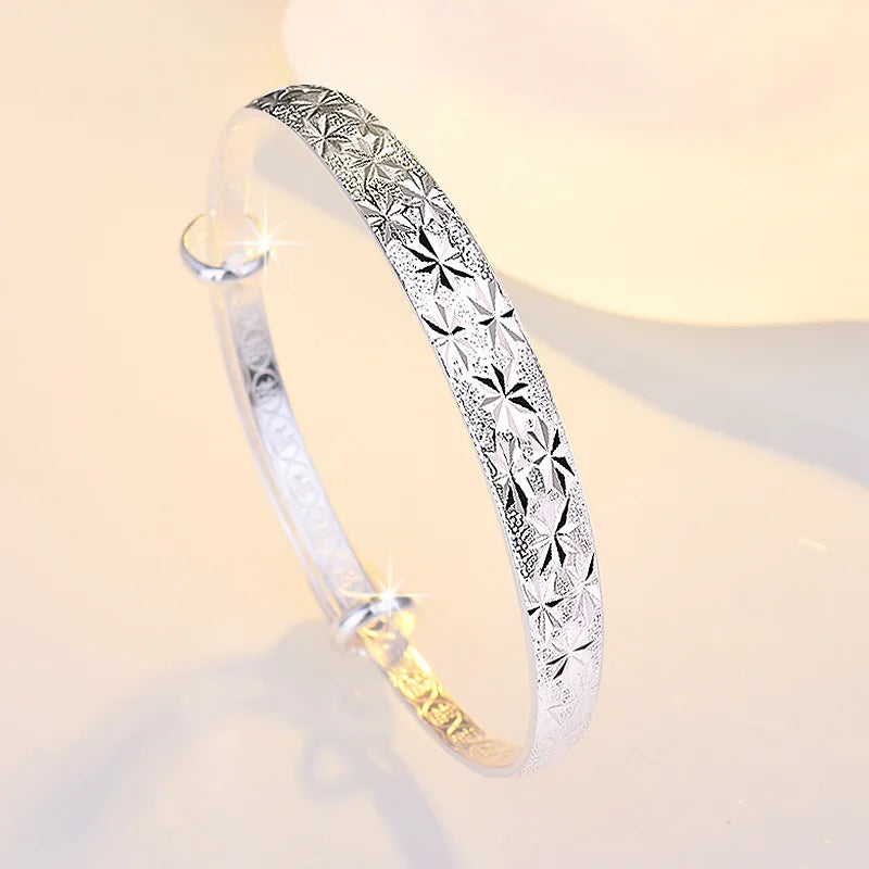 Bracelete Prata Estrela