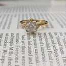 Anel de Diamante  Moissanita