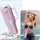 Luva de Copo com Strass 40oz - Belldshop