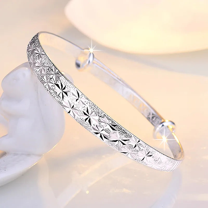 Bracelete Prata Estrela