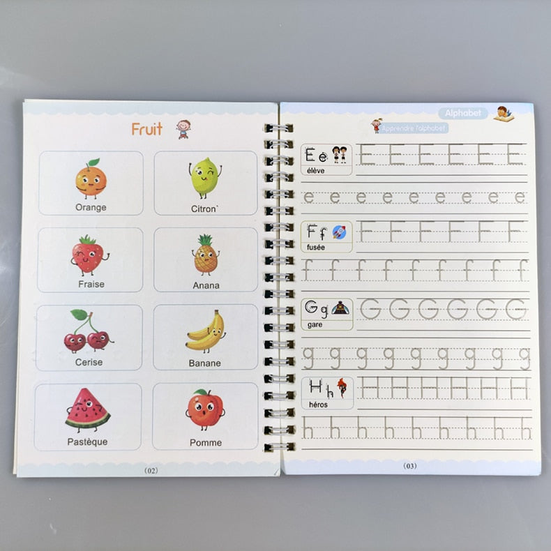 Caderno Mágico Caligrafia