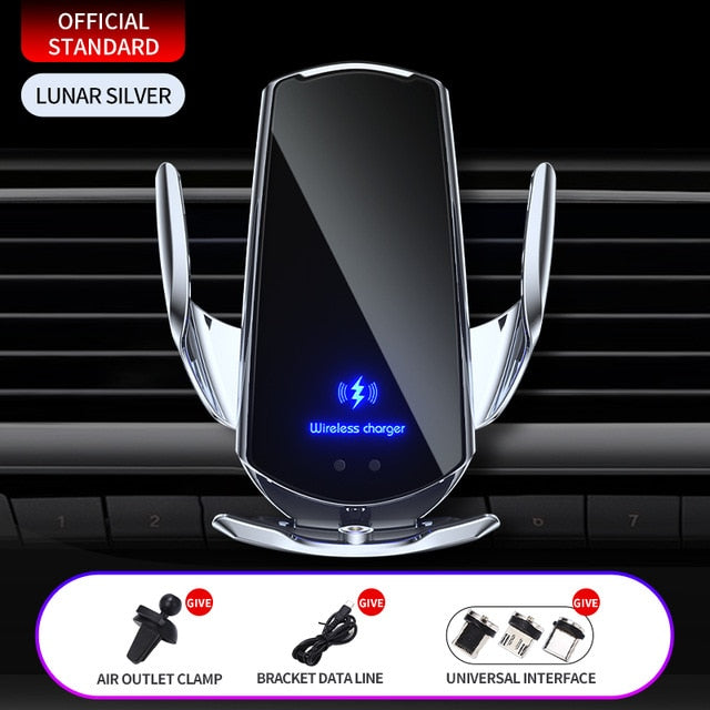 Carregador Automático Sem Fio Para Carro