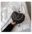 Bolsa Clutch Formato de Coração