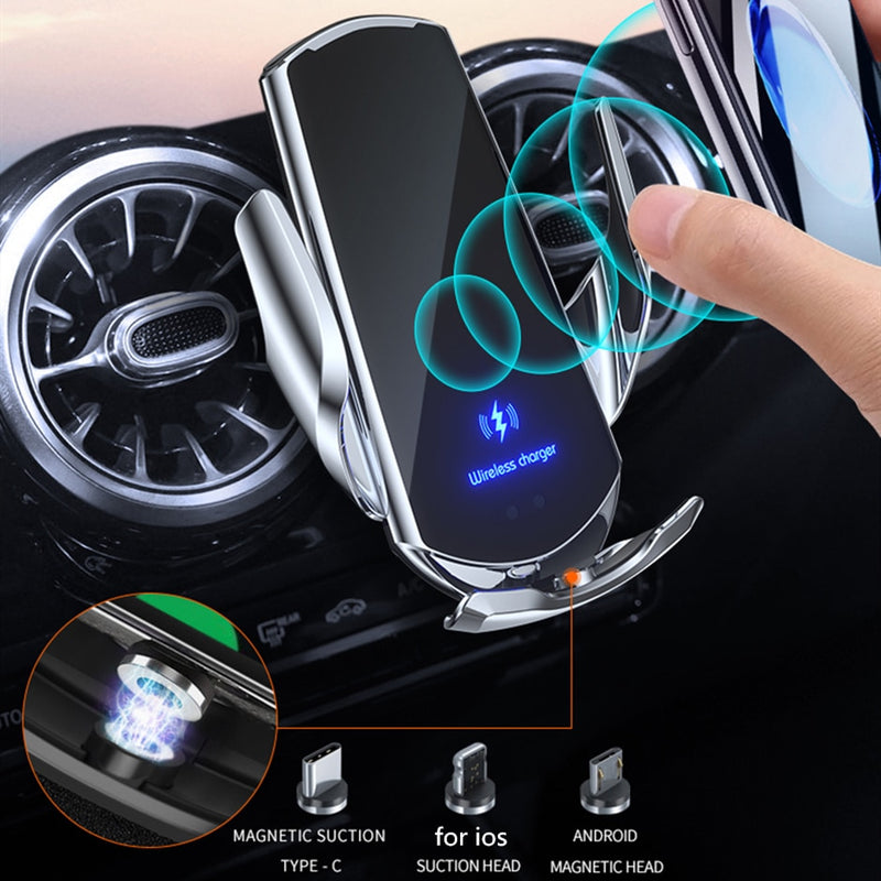 Carregador Automático Sem Fio Para Carro