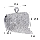 Bolsa Clutch de Festa Diamantes